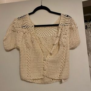 Chasing unicorns crochet blouse